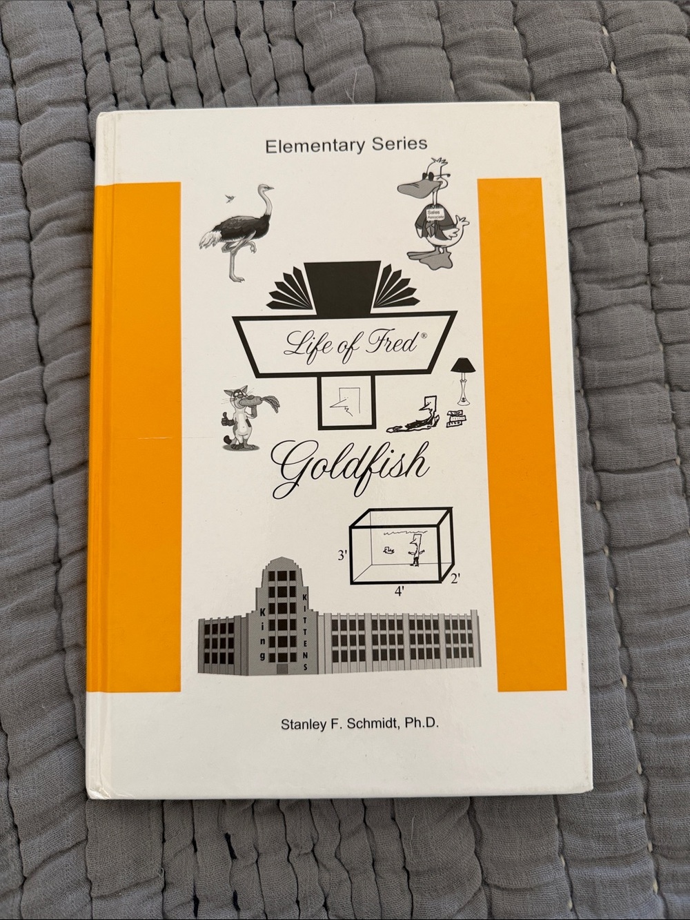 Life of Fred Goldfish - Orange/White -